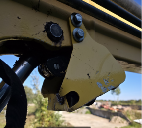 Protective work light headlight for Yanmar SV16 mini excavator 172B2417420