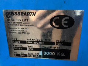 Sälzer reversing switch, control switch, main reversing switch, Romeico Beissbarth R.230