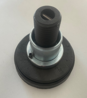 Mounting assembly with turntable, support plate, and rubber pad (AC Rotary, Zippo, Consul)